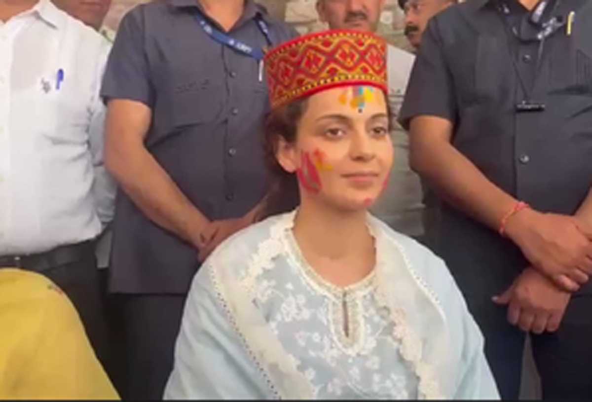 कंगना रनौत बोलीं, राजनीति समाज के लिए काम करने का एक तरीका है